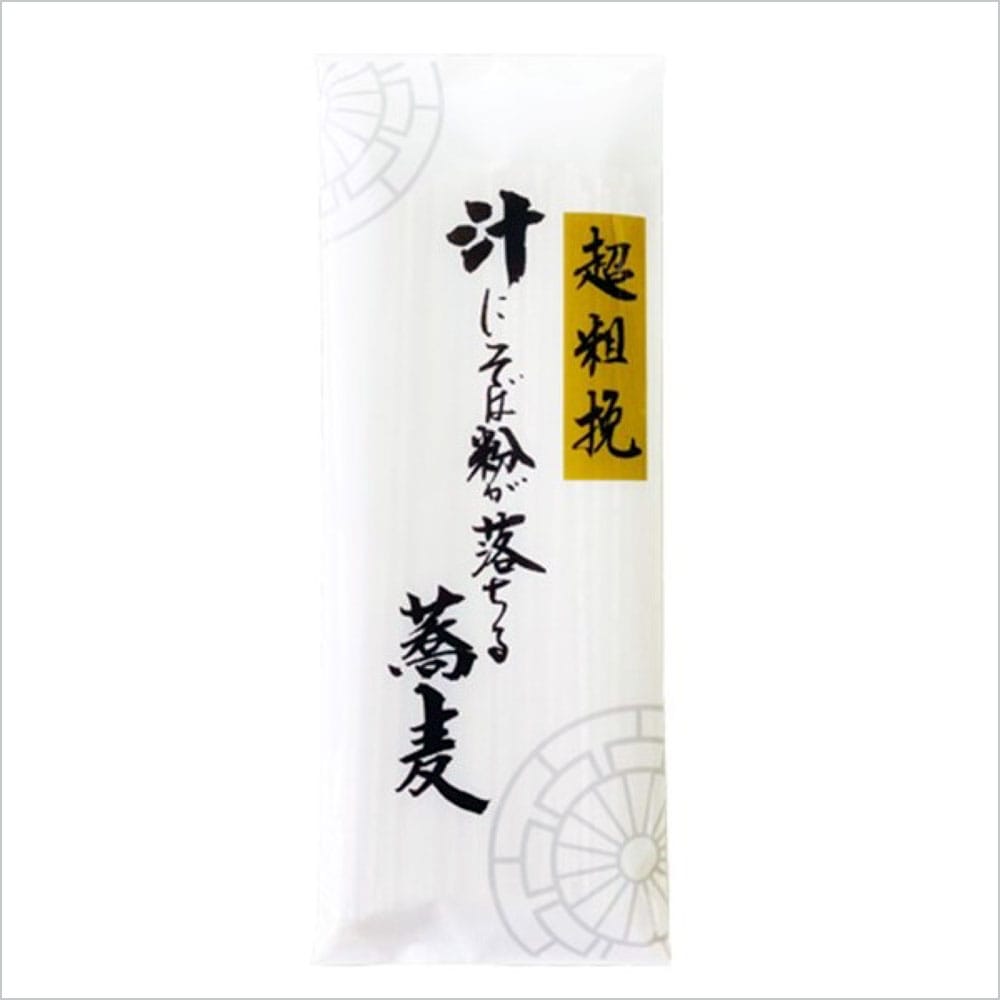 超粗挽 汁にそば粉が落ちる蕎麦 180g