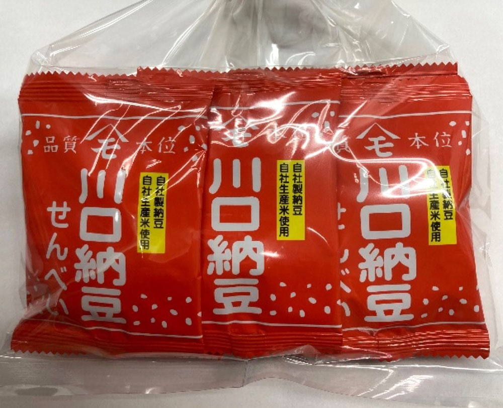 川口納豆煎餅 6枚入