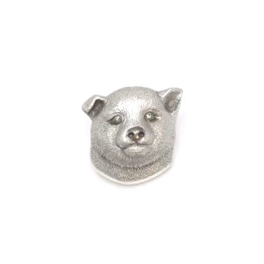 いづみけん作「柴犬」ブローチ | 宮本商行オンラインショップ : 銀製品