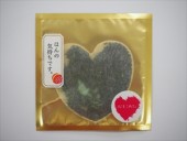 狭山緑茶・ハート型ティーバッグ「ほんの気持ちです」　2.5ｇ×1P