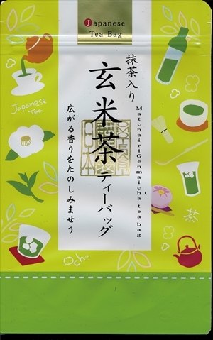 特選ティーバッグ―抹茶入玄米茶 4g×15Pの通販｜狭山茶【宮野園