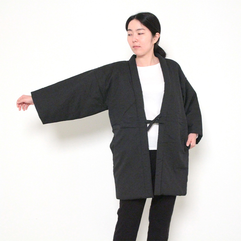 半纏 [鷹取袢天] 全5色 混紡わた/フィット型ロング89cm丈