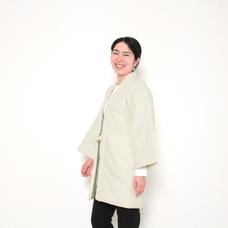 半纏 [鷹取袢天] 全5色 混紡わた/フィット型ロング89cm丈