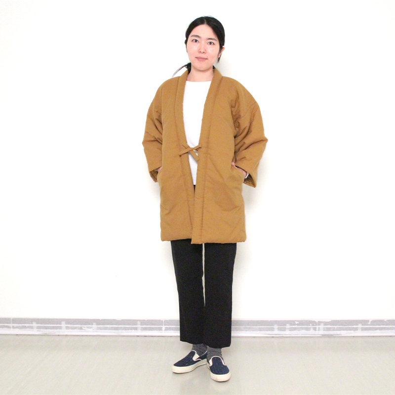 半纏 [鷹取袢天] 全5色 混紡わた/フィット型ロング89cm丈