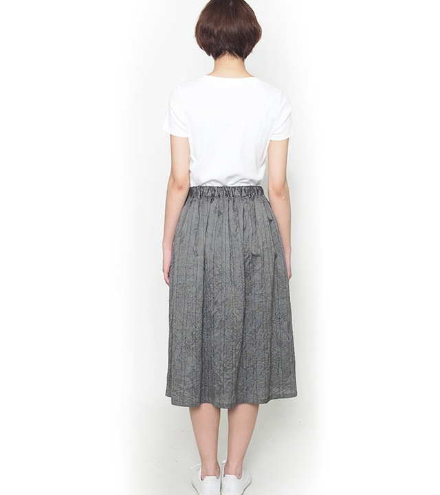 スカート らしか 清流 全3色 表地 綿100 裏地 ポリエステル100 宮田織物 公式通販サイト