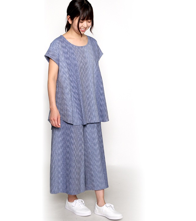 パンツ らしか Nami 全3色 表地 綿100 裏地 ポリエステル100 宮田織物 公式通販サイト