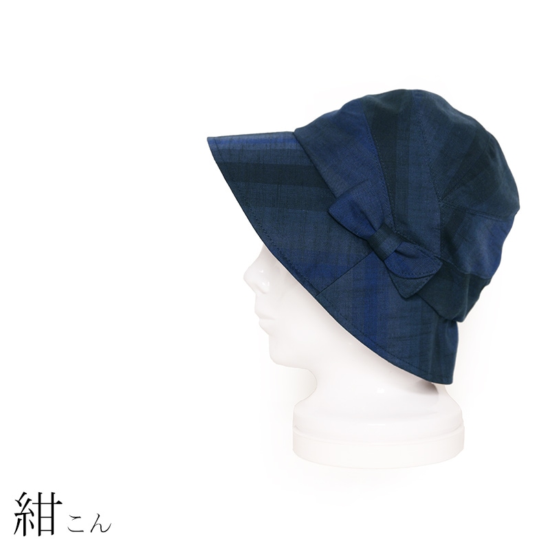 帽子 [彩藍 浮寝鳥] 全3色 綿100％