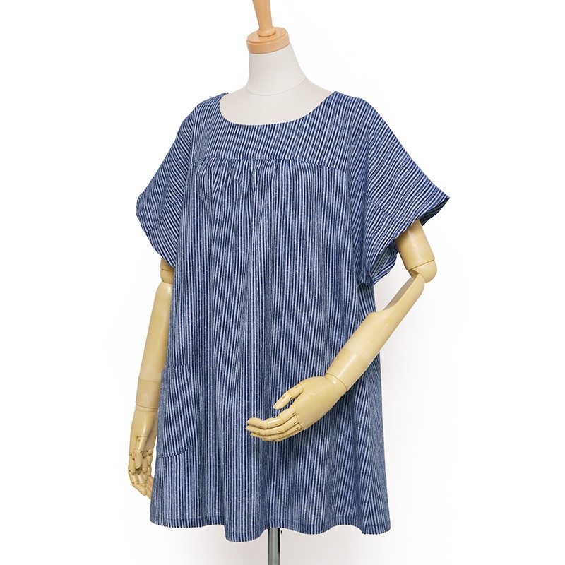 会津木綿　みかんさん専用　ブラウス　ハンドメイドNo.149 会津木綿 みかんさん専用 ブラウス ハンドメイドNo.149 - メルカリ