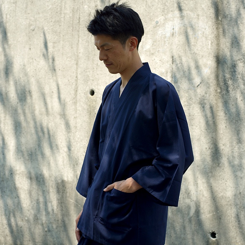 夏におすすめ ちぢみ織り作務衣 宮田織物 公式通販サイト