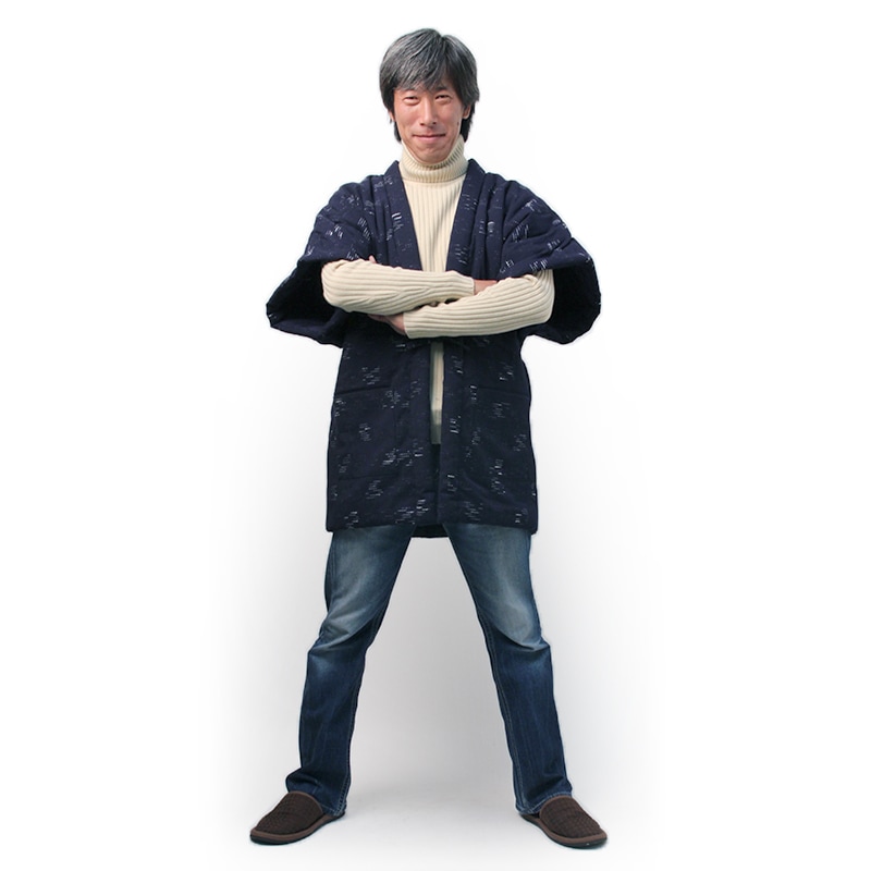 半袖半纏 [飛びスラブやっこはんてん] 全4色