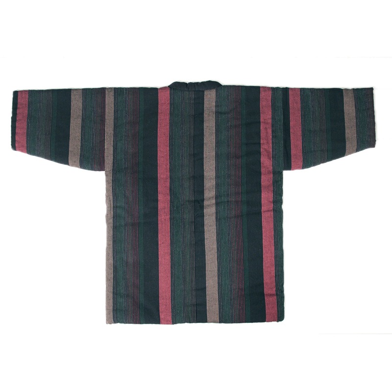 半纏 [あけぼの袢天] 全3色 混紡わた ロング93cm丈