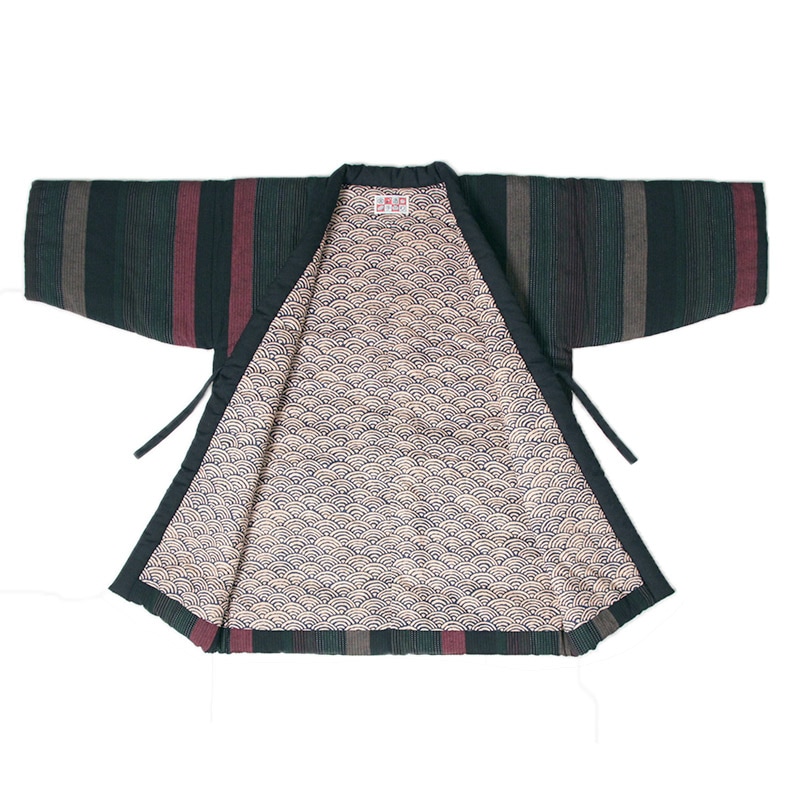 半纏 [あけぼの袢天] 全3色 混紡わた ロング93cm丈