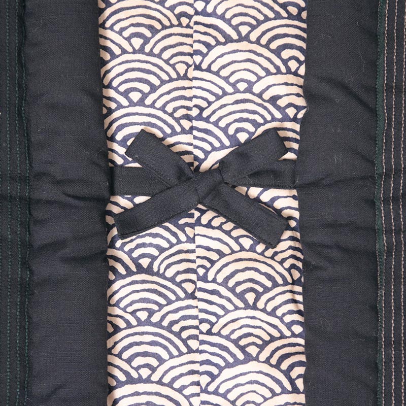 半纏 [あけぼの袢天] 全3色 混紡わた ロング93cm丈