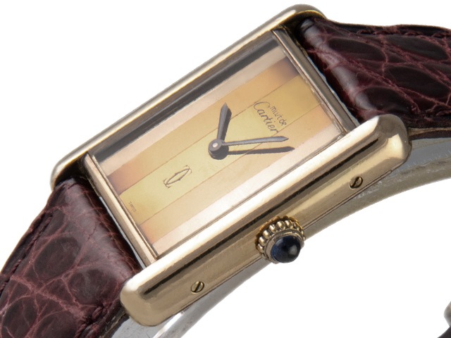 USED】 CARTIER - カルティエ マストタンク トリニティ イエロー