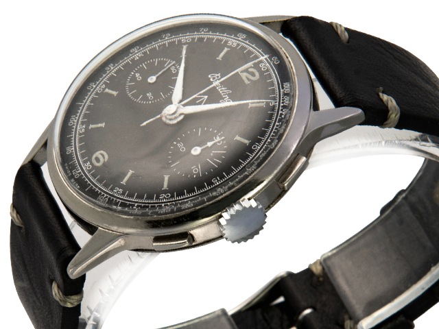 USED】 BREITLING ブライトリング クロノグラフ ジャンボ ミリタリー