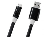 Super Tangle-free �ե�åȥǥ����󥱡��֥� with LED�饤��(Micro USB)(0.7m)