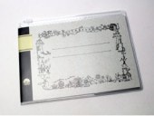 カンガルー・ジップカバー(サーカス用)(ノート1冊付き)|Thinking Power Project|アナログモバイル