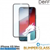 Deff BUMPER GLASS Dragontrail �֥롼�饤�ȥ��å� for iPhone XS Max