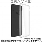 GRAMAS COLORS ��Glass Hybrid�� Shell Case for iPhone for iPhone XS MAX