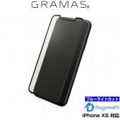 GRAMAS Protection 3D Full Cover Glass Bluelight Cut for iPhone XS
