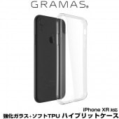 GRAMAS COLORS ��Glass Hybrid�� Shell Case for iPhone XR