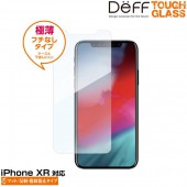 Deff TOUGH GLASS �ե��ʤ��ޥåȻ����ɻߥ����� for iPhone XR