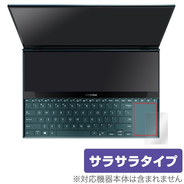 ZenBook Pro Duo UX581GV �ȥ�å��ѥå� �ݸ� �ե���� OverLay Protector for ASUS ZenBook Pro Duo UX581GV �ݸ� ��������쥢 ���餵��꿨�� ����֥å� �ץ� �ǥ���