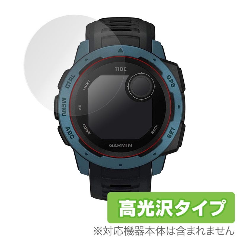 GARMIN Instinct ݸե OverLay Brilliant for GARMIN Instinct Tide / Tactical (2) վݸ ɻ  ߥ 󥹥ƥ󥯥