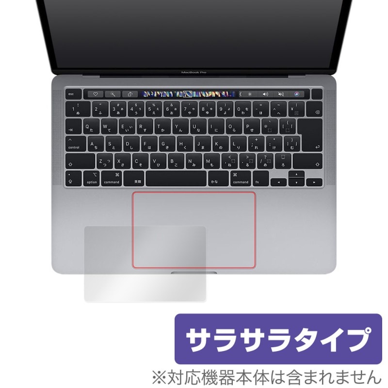MacBook Pro 13����� M2 2022 2020  �ȥ�å��ѥå� �ݸ�ե���� OverLay Protector for �ޥå��֥å��ץ� ��������쥢 ���餵��꿨��