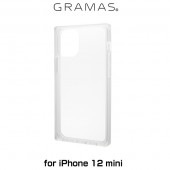 iPhone12 mini ���̥����� GRAMAS COLORS ��Glassty�� Hybrid Case for iPhone 12 mini (���ꥢ) CHCGP-IP10CLR ����ޥ� �����ե�����12�ߥ� �������饹xTPU �ϥ��֥�åɥ�����