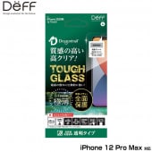 iPhone12 Pro Max �ݸ�饹 TOUGH GLASS(Dragontrail + 2���Ų�) for iPhone 12 Pro Max(Ʃ��) DG-IP20LG2DF deff ���ե��饹 �ɥ饴��ȥ쥤��X ���� ���ꥢ