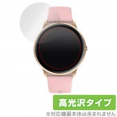 Yamay SW022 保護 フィルム OverLay Brilliant for Yamay スマートウォッチ SW022 (2枚組) 液晶保護 指紋がつきにくい 防指紋 高光沢 ヤーメイ|スマート