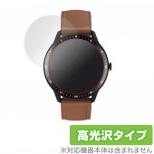 itDEAL スマートウォッチ M16 保護 フィルム OverLay Brilliant for itDEAL スマートウォッチ M16 液晶保護 指紋がつきにくい 防指紋 高光沢|スマートウォッチ
