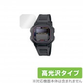 CASIO AL-190W 保護 フィルム OverLay Brilliant for カシオ AL190W シリーズ 液晶保護 指紋がつきにくい 防指紋 高光沢 腕時計 用|スマートウォッチ|ウェア