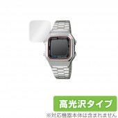 CASIO A178W 保護 フィルム OverLay Brilliant for カシオ A178W シリーズ 液晶保護 指紋がつきにくい 防指紋 高光沢 腕時計 用|スマートウォッチ|ウェアラブル