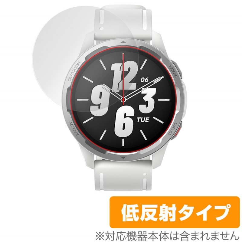 Xiaomi Watch S1 Active �ݸ� �ե���� OverLay Plus for ���㥪�ߡ� �����å� S1 �����ƥ��� ���ޡ��ȥ����å� �վ��ݸ� ��������쥢 ��ȿ�� ����� �ɻ���