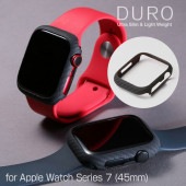 Apple Watch Series 7 45mm アラミド繊維素材ケース Ultra Slim & Light Case DURO for アップルウォッチケース Deff 軽く薄く堅牢なケース ワ