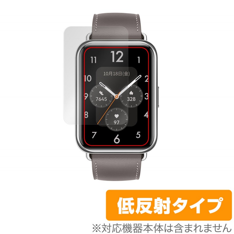 HUAWEI WATCH FIT 2 �ݸ� �ե���� OverLay Plus for �ե��������� �����å� �ե��å� �ġ� �վ��ݸ� ��������쥢 ��ȿ�� ����� �ɻ���