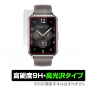 HUAWEI WATCH FIT 2 �ݸ� �ե���� OverLay 9H Brilliant for �ե��������� �����å� �ե��å� �ġ� 9H ����� �����������