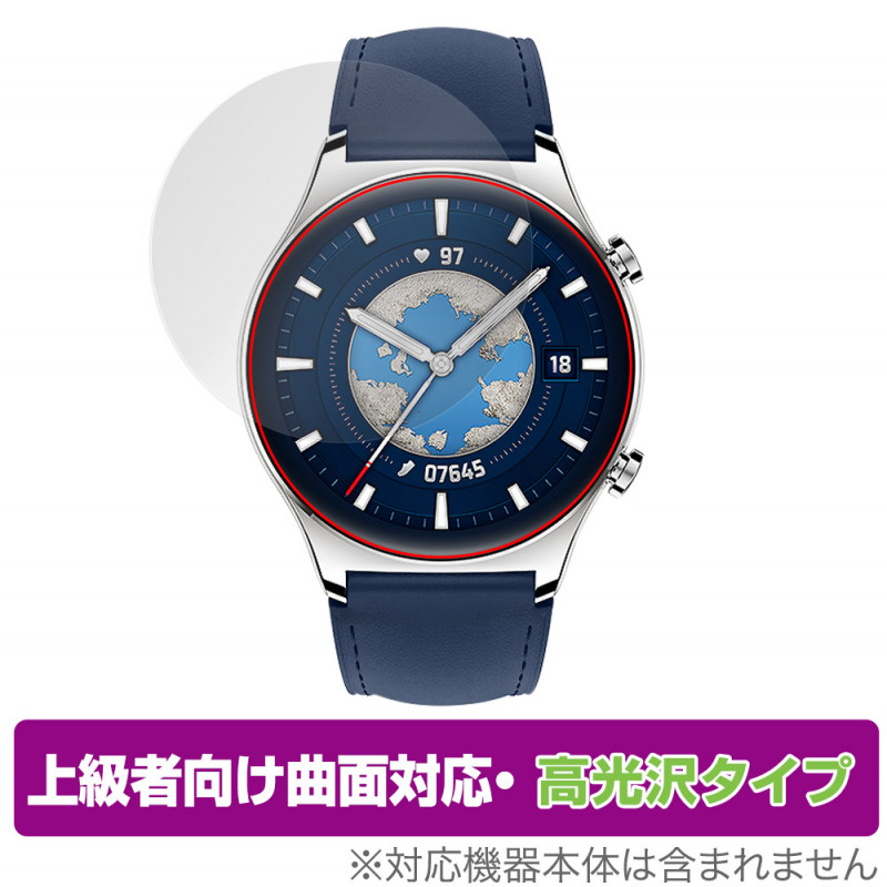 Honor Watch GS 3 MUS-B19 �ݸ� �ե���� OverLay FLEX ����� for ���ʡ� ���ޡ��ȥ����å� MUSB19 �����б� �����Ǻ� �׷�ۼ� Ʃ��