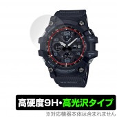 CASIO G-SHOCK GWG-100シリーズ 保護 フィルム OverLay 9H Brilliant for カシオ Gショック GWG100 9H 高硬度 透明 高光沢|スマートウォッチ|ウ