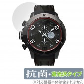 FRANC TEMPS GAVARNIE 53mm 保護 フィルム OverLay 抗菌 Brilliant フランテンプス 腕時計 Hydro Ag+ 抗菌 抗ウイルス 高光沢|スマートウォッチ|ウ