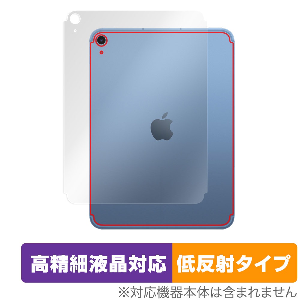iPad 第10世代 Wi-Fi + Cellular 2022年発売 背面 保護 フィルム 