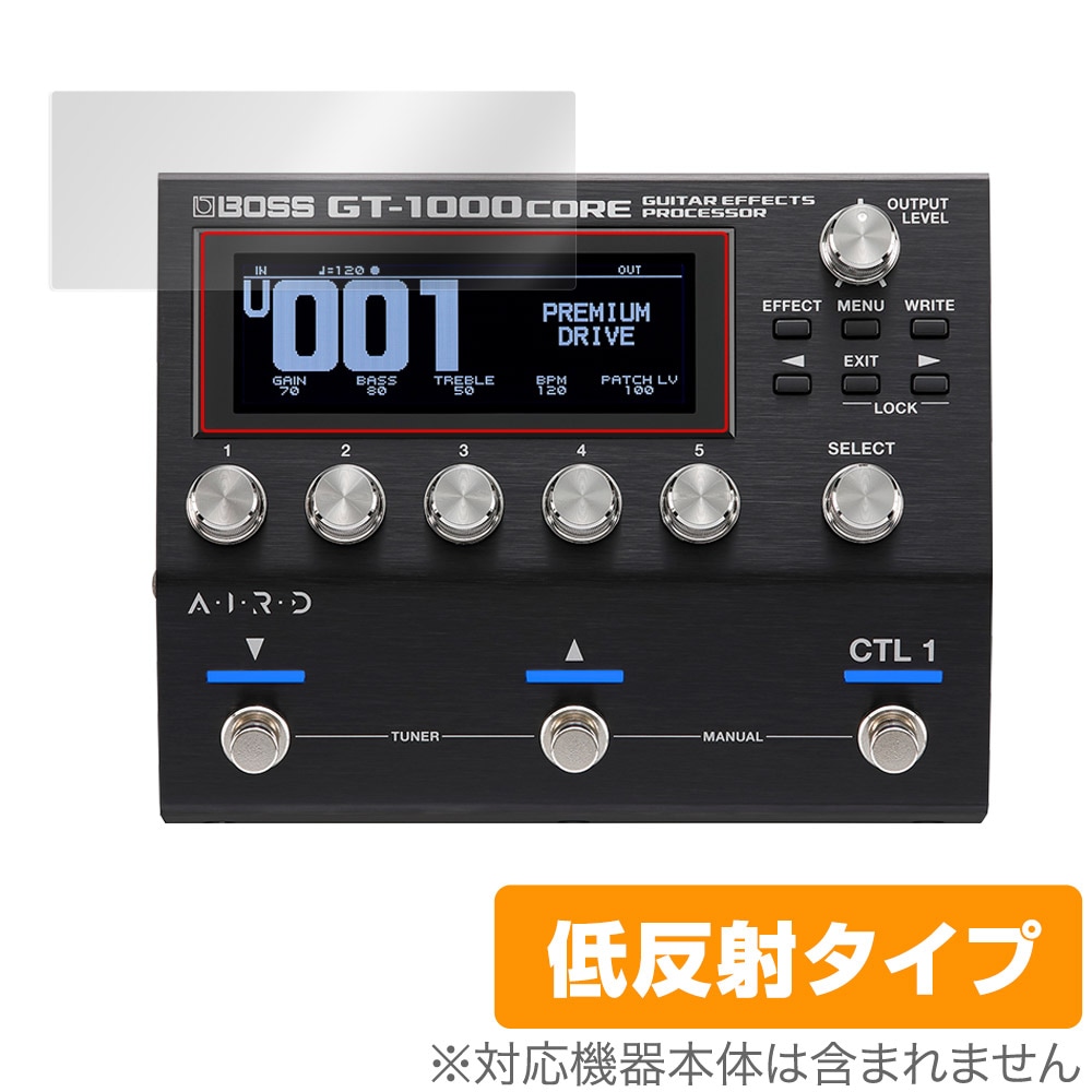BOSS GT-1000CORE Guitar Effects Processor 保護 フィルム OverLay