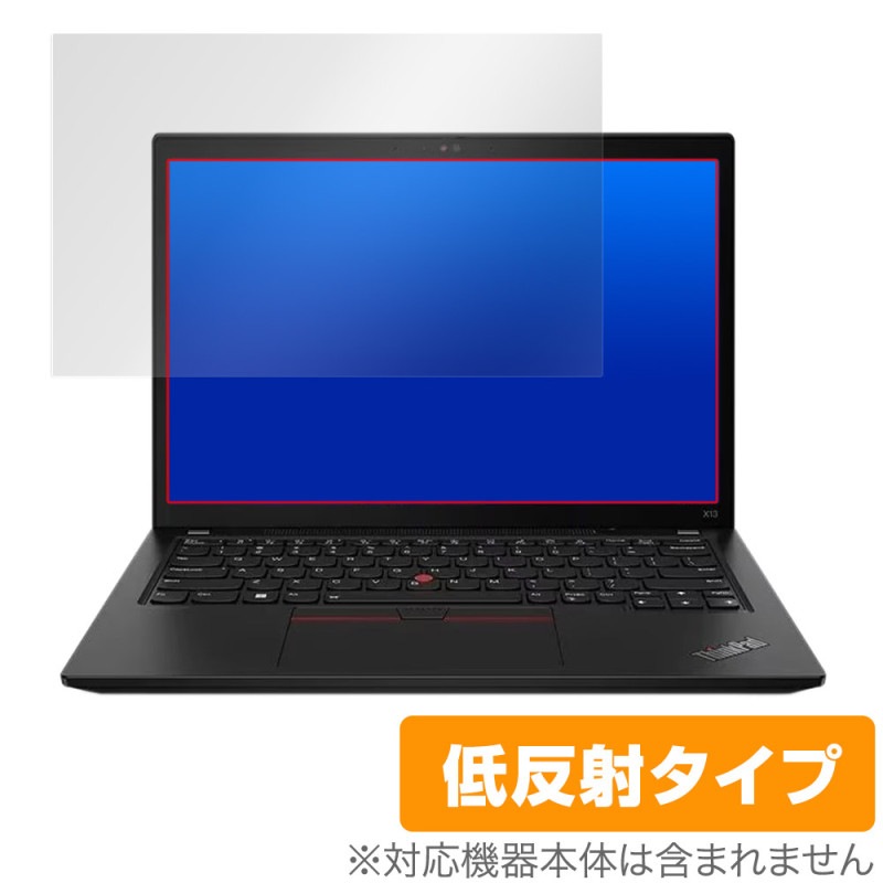 Lenovo ThinkPad X13 Gen 3 �ݸ� �ե���� OverLay Plus ��Υ� �Ρ��ȥѥ����� ���󥯥ѥå� �վ��ݸ� ��������쥢 ȿ���ɻ� �����ɻ�