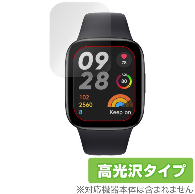 Xiaomi Redmi Watch 3 �ݸ� �ե���� OverLay Brilliant for ���㥪�ߡ� ���ޡ��ȥ����å� ��ɥ� �����å� 3 �վ��ݸ� �����ɻ� �����