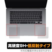 MacBook Air 15インチ M3 2024 / M2 2023 パームレスト 保護 フィルム OverLay 9H Plus マックブック エア 9H高硬度 さらさら手触り低反射|Mac|PC