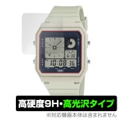 CASIO スタンダード LF-20W シリーズ 保護 フィルム OverLay 9H Brilliant カシオ STANDARD LF20W 9H 高硬度 透明 高光沢|スマートウォッチ|ウェアラ