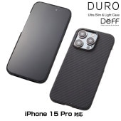 iPhone 15 Pro ߥݥ Ultra Slim & Light Case DURO for ե 15 ץ 磻쥹б Ķ  Ѿ׷ Deff ǥ