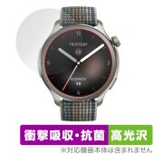 Amazfit Balance 保護フィルム OverLay Absorber 高光沢 アマズフィット スマートウォッチ用フィルム 衝撃吸収 ブルーライトカット 抗菌|スマートウォッチ|ウェアラブルデ